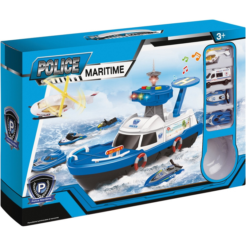 BATEAU POLICE SON LUM 660 A246