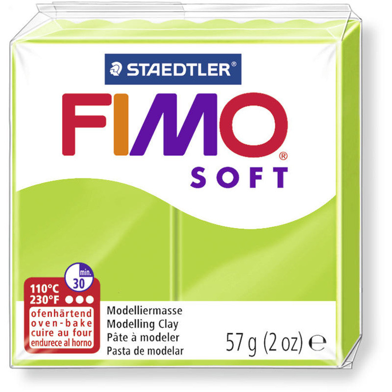 FIMO SOFT 57G VERT POM 50 BT6 DTM LOISIRS CREATIFS DTM UN261450