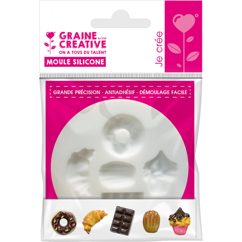 MINI MOULE SILICONE GOURMAND DTM LOISIRS CREATIFS DTM284400