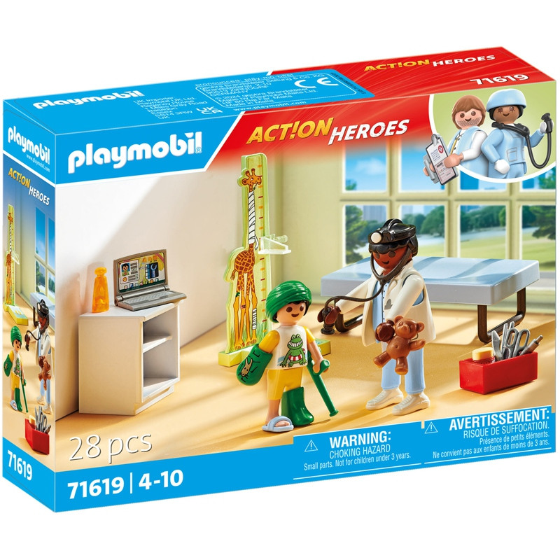 PEDIATRE AVEC ENFANT PLAYMOBIL PLL71619