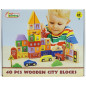 BLOCS VILLE 40PCS FIRST LEARNING 18540 FSC