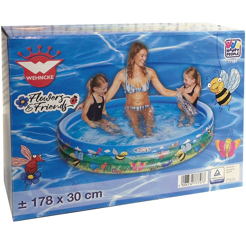 PISCINE 3BOUD DECO D178 H30CM HAPPY PEOPLE HAY77757