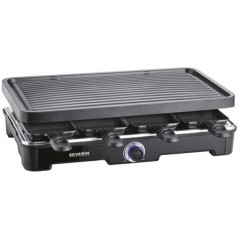 Severin RACLETTE GRILL 1400W TH° 8 PERS REVETEMENT CERAMIQUE SEVERIN - 9670